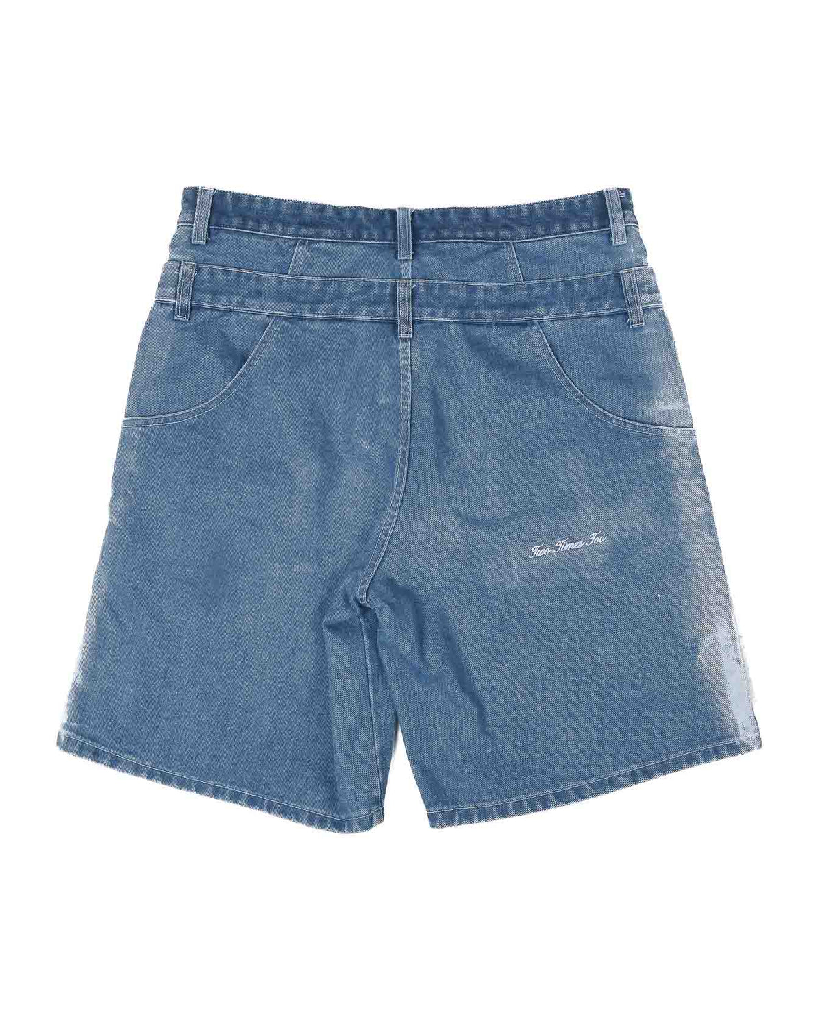 Stacked Waist Denim Jorts