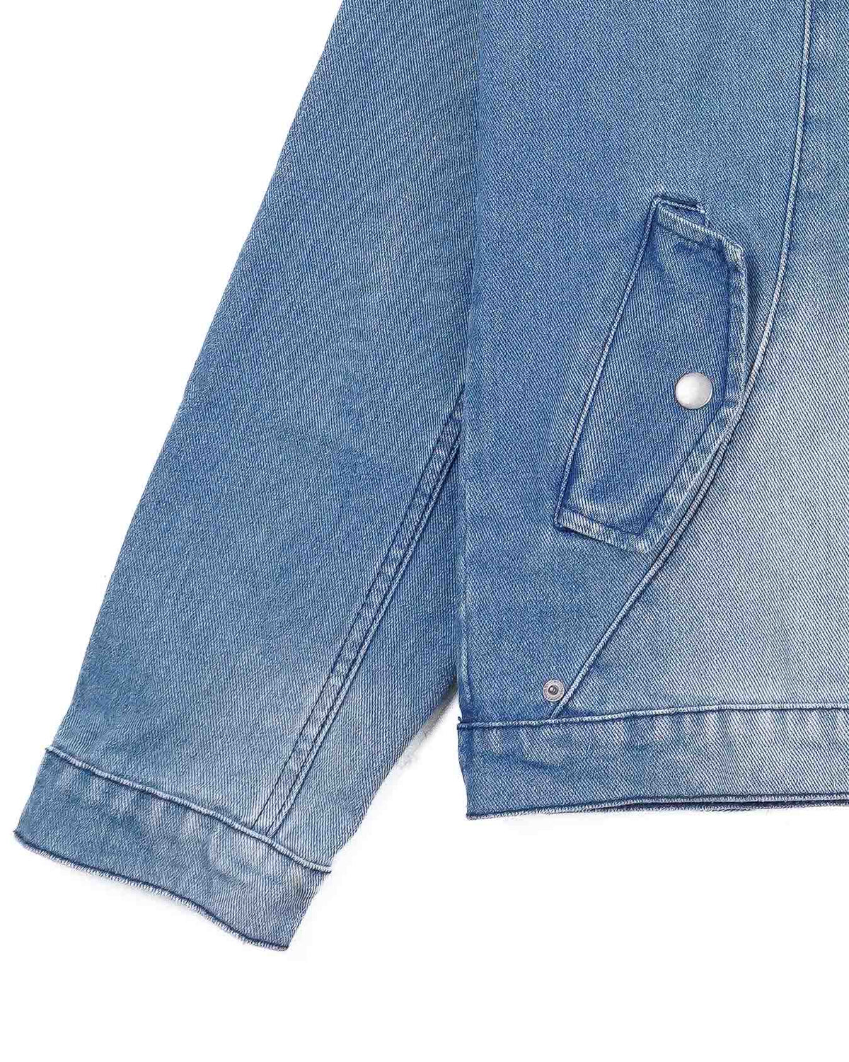 Washed Hood Denim