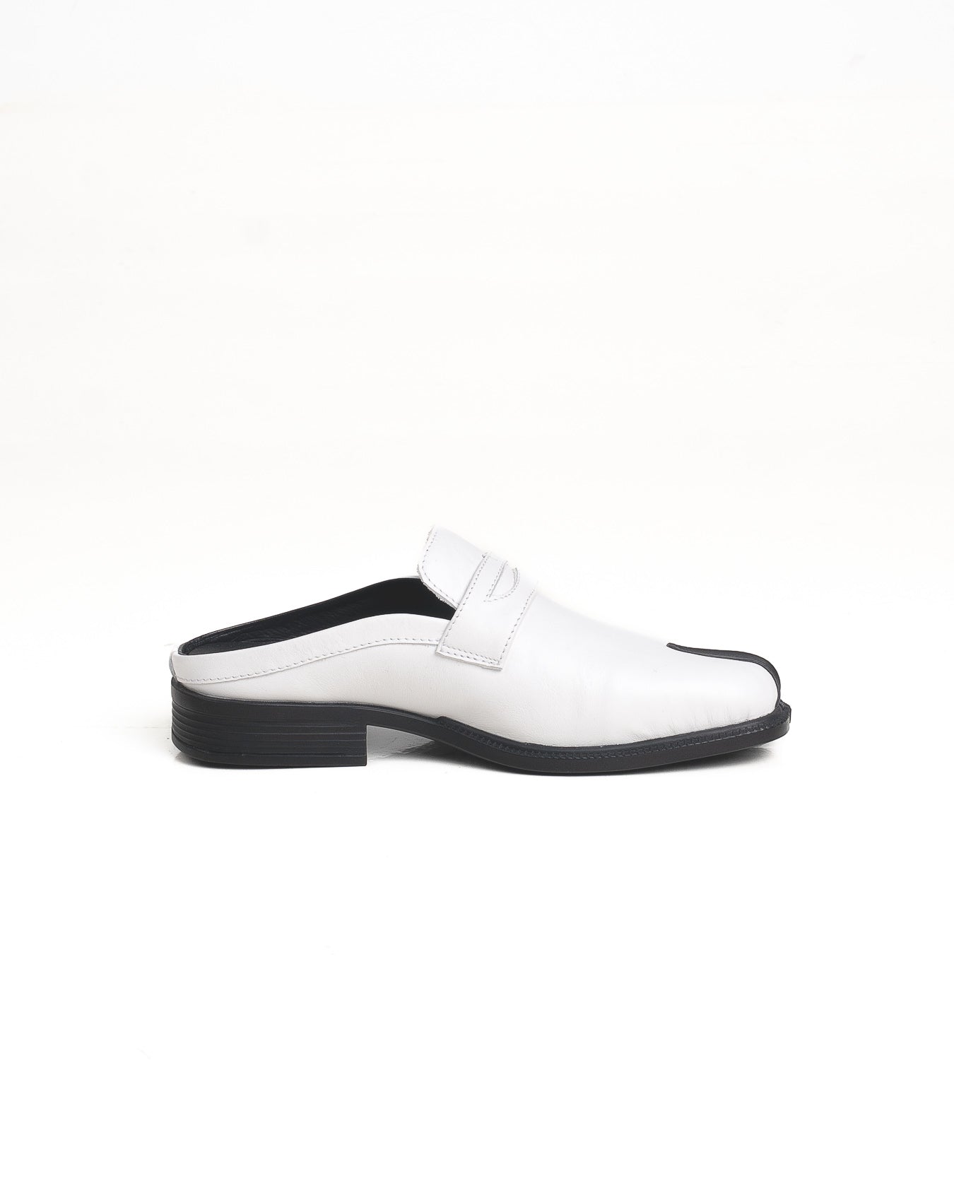 Tabi Mules - White