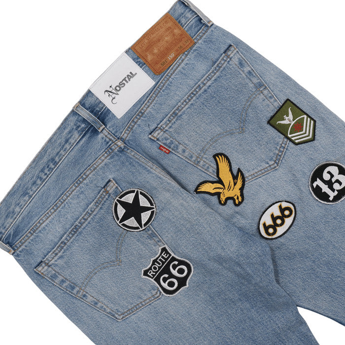 Light Blue Patches Jeans