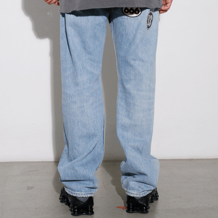 Light Blue Patches Jeans