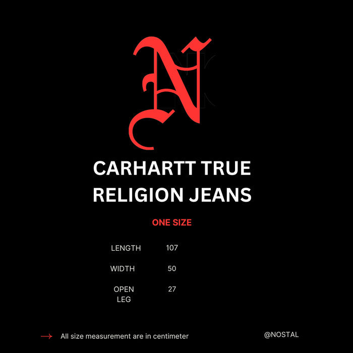 Carharrt True Religion Denim Jeans