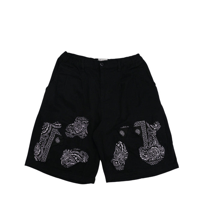 Black Paisley Short