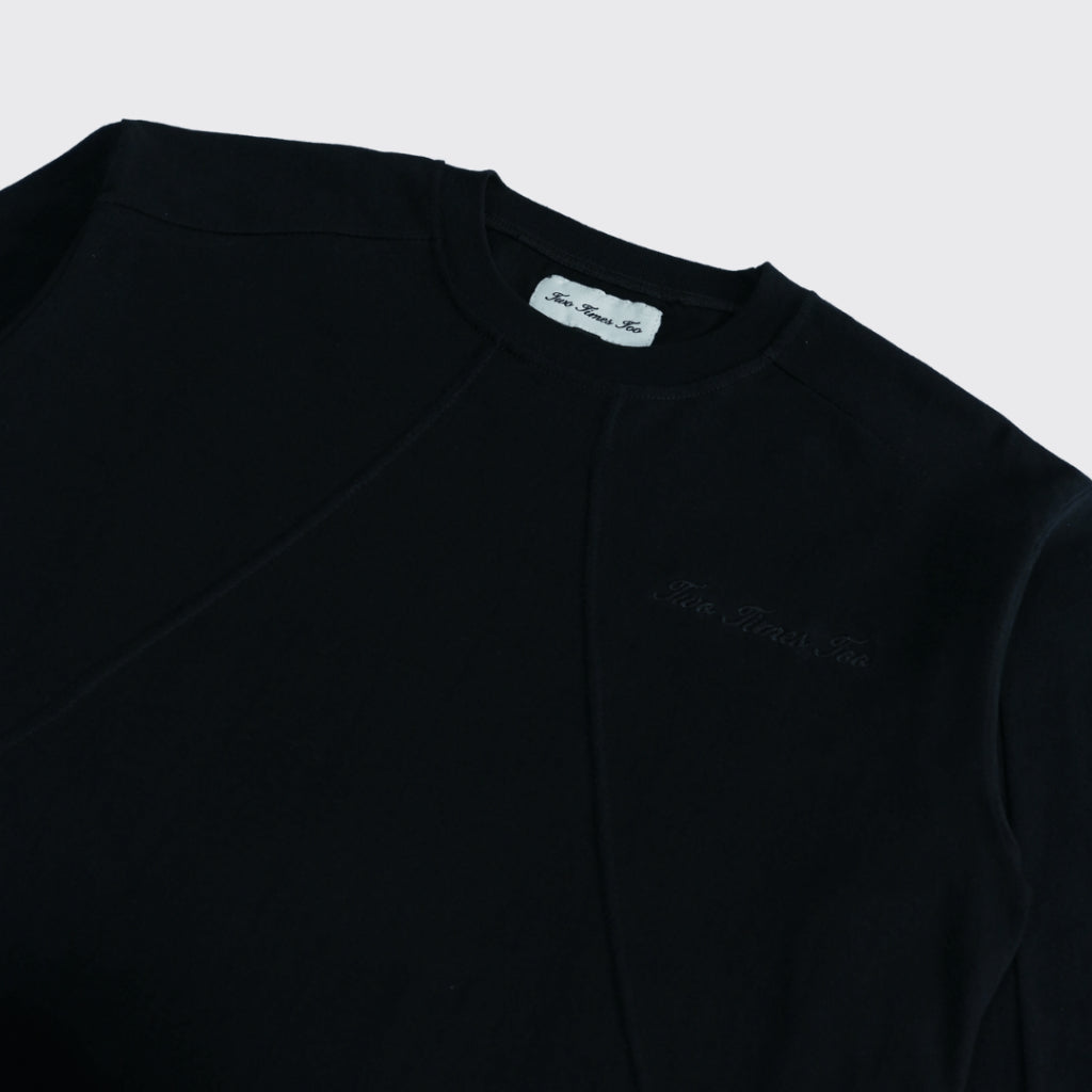 Boxy Daily Tee Jet Black