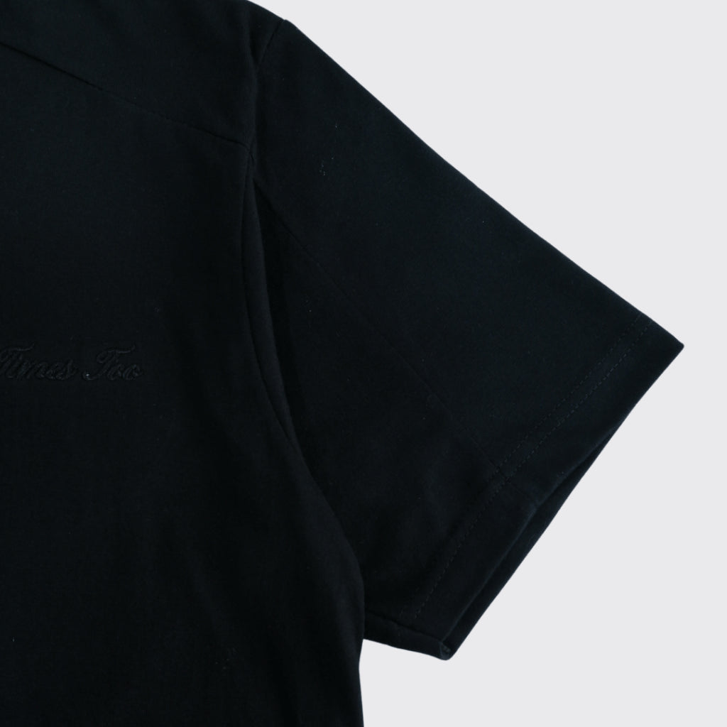 Boxy Daily Tee Jet Black