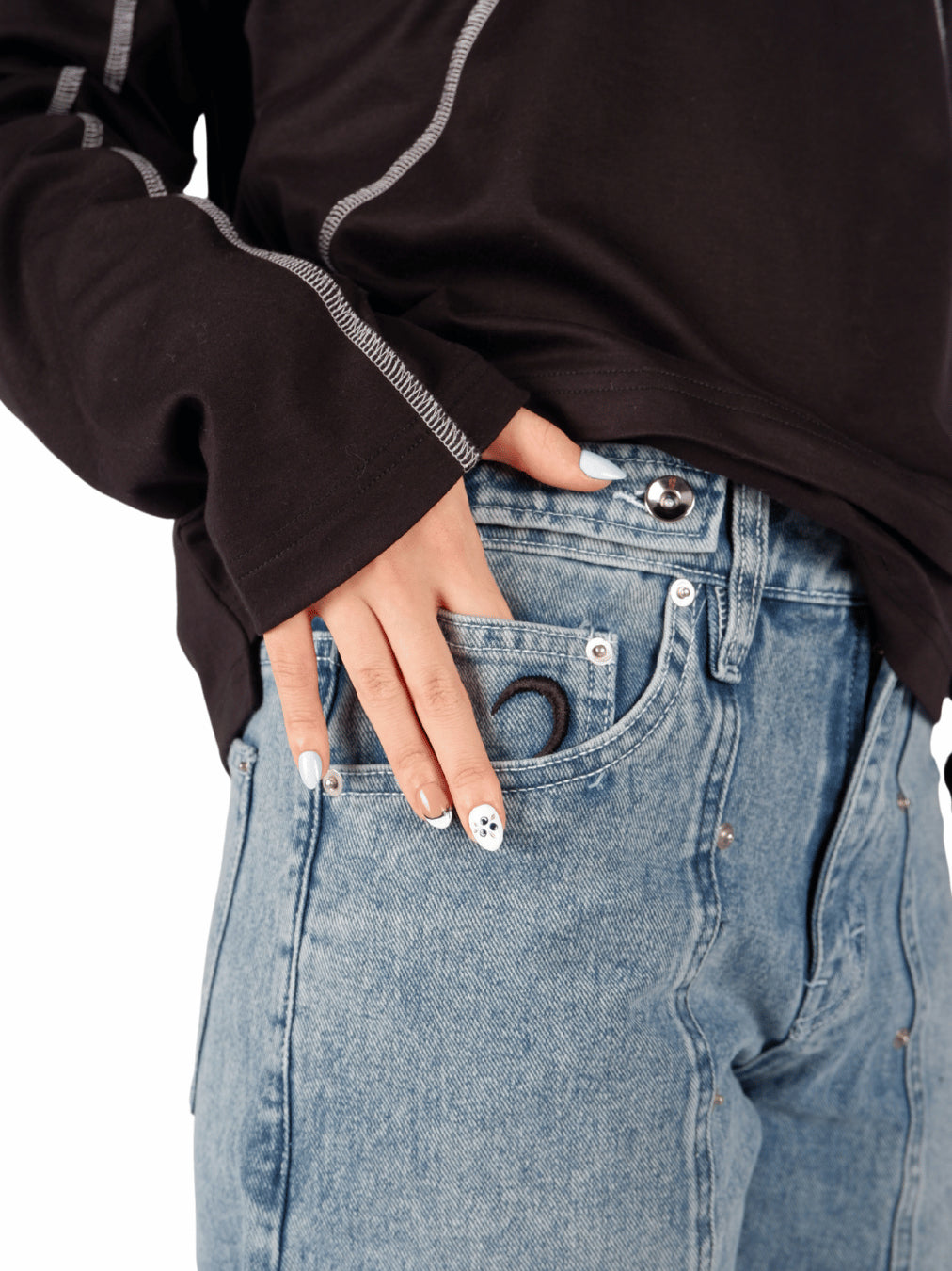Balloon Denim - Aged Blue