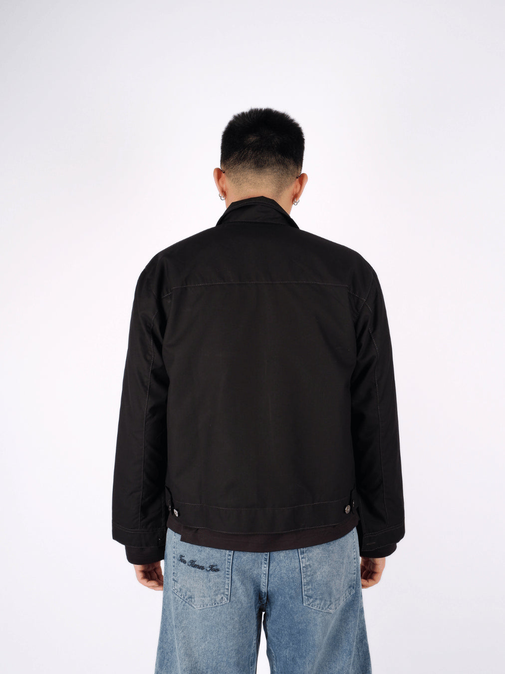 Lightweight Everyday Work Jacket - Jet Black