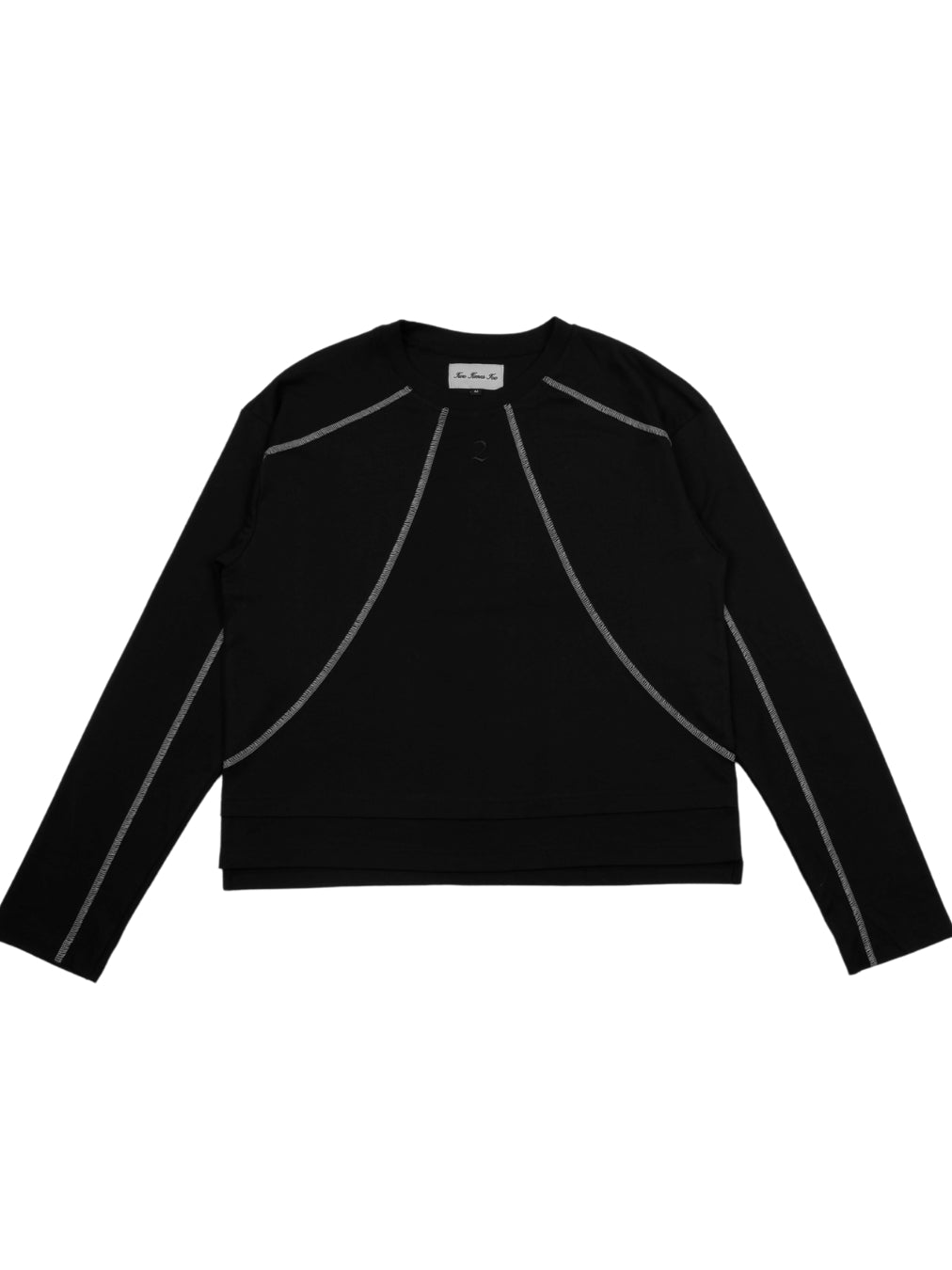 Boxy Daily Longsleeve Flux Contra White