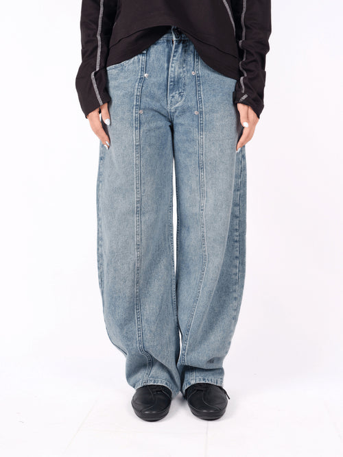 Balloon Denim - Aged Blue
