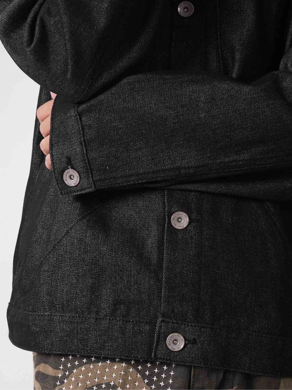 Arc Denim Jacket - Raw Black