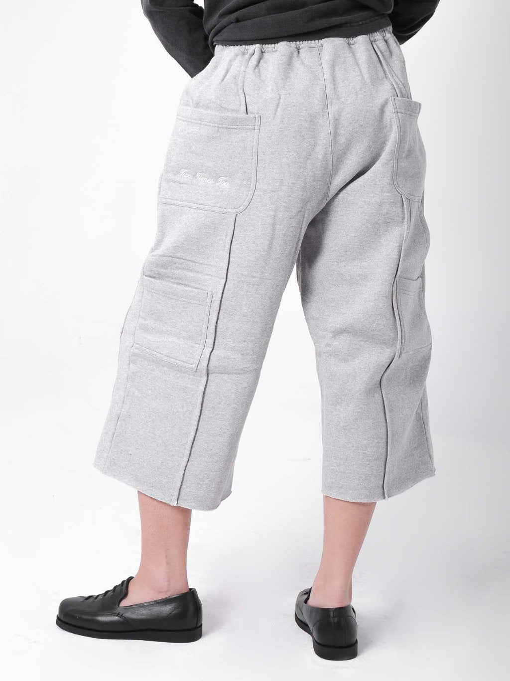 Double Knee Sweatpants Capri
