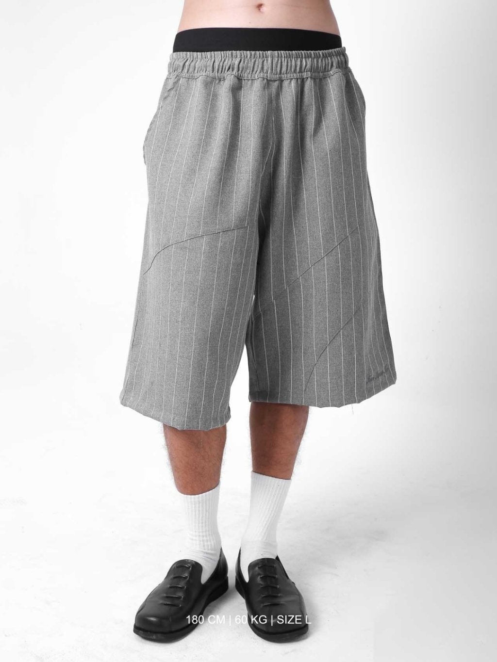 Flow Short Stripe - Grey