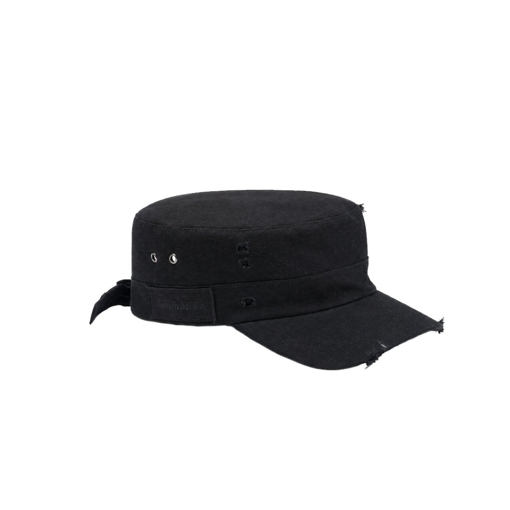 Military Cap - Black