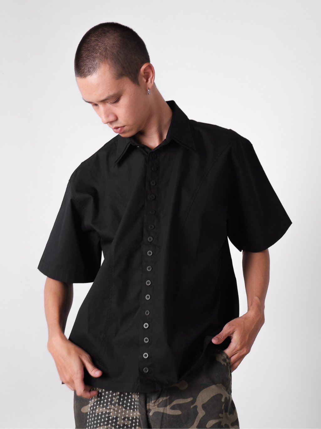 Form Shirt - Jet Black