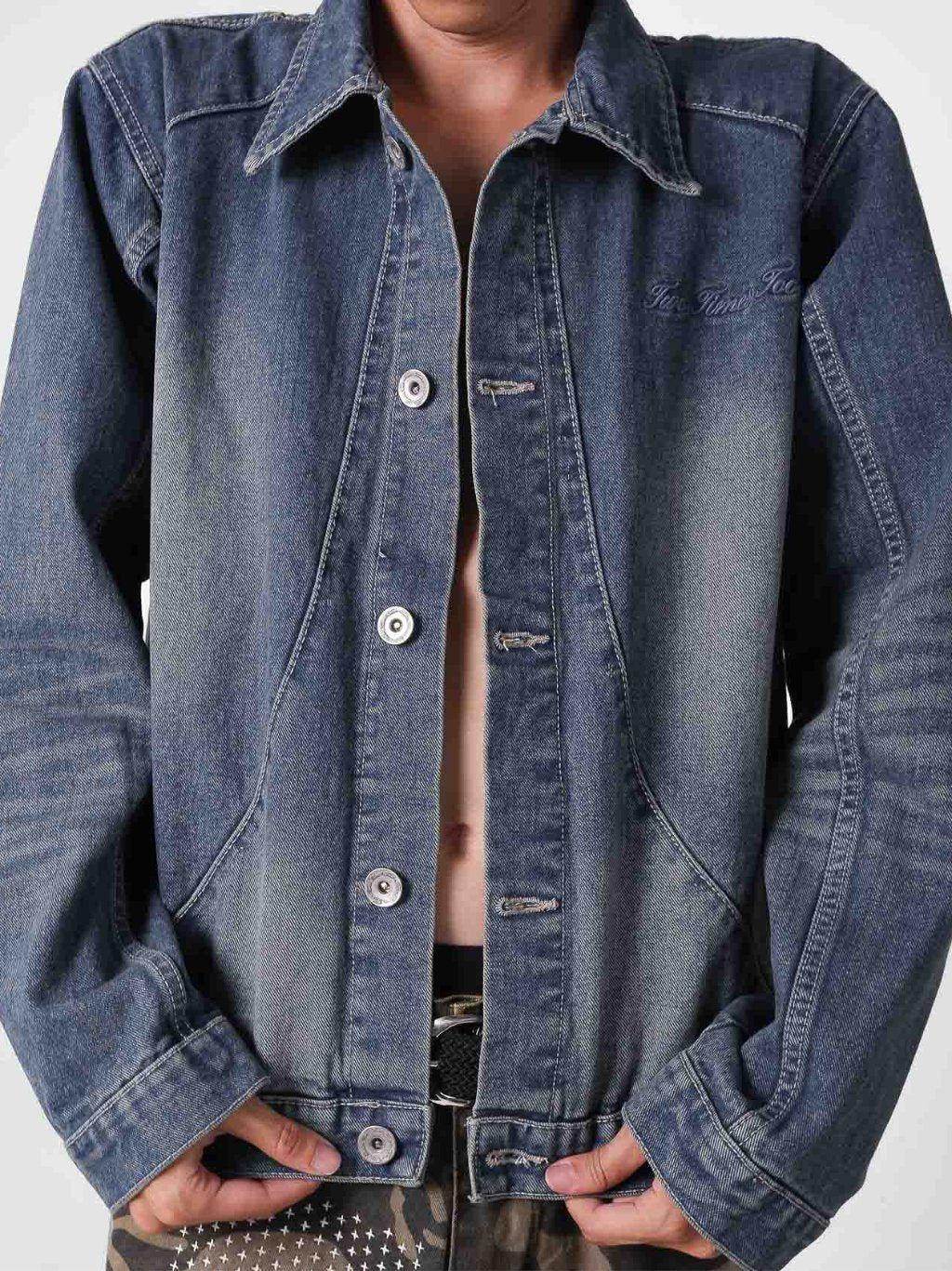 Arc Denim Jacket - Vintage Blue