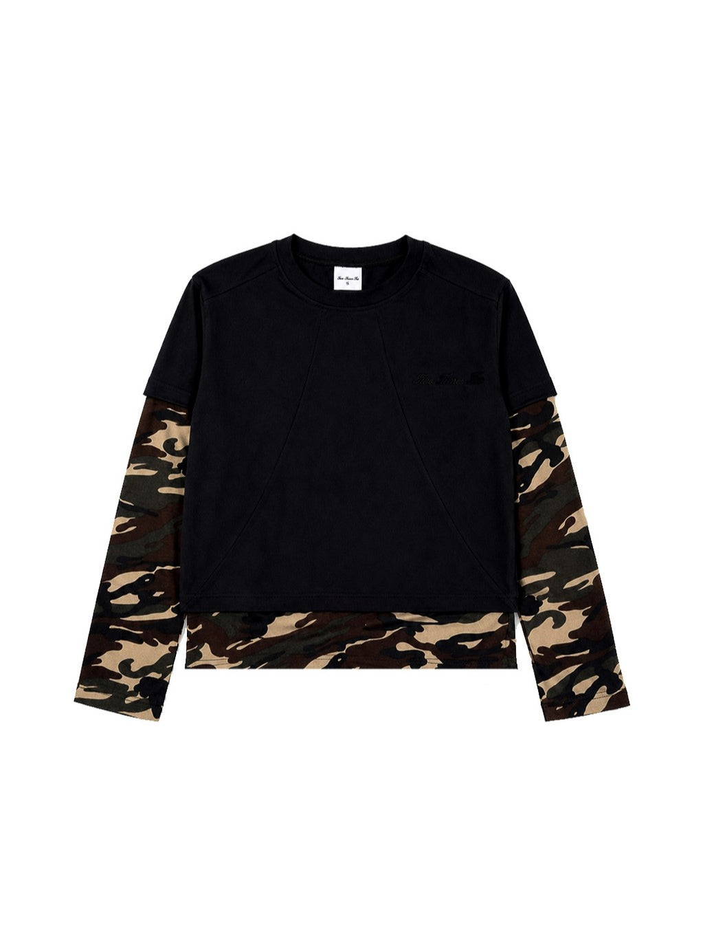 Double Layered Camo Tee