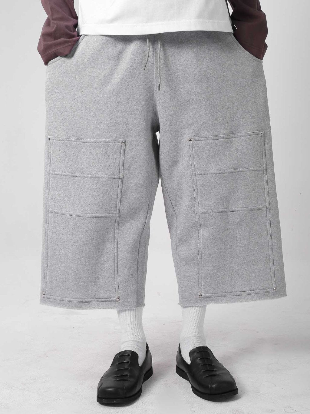 Double Knee Sweatpants Capri