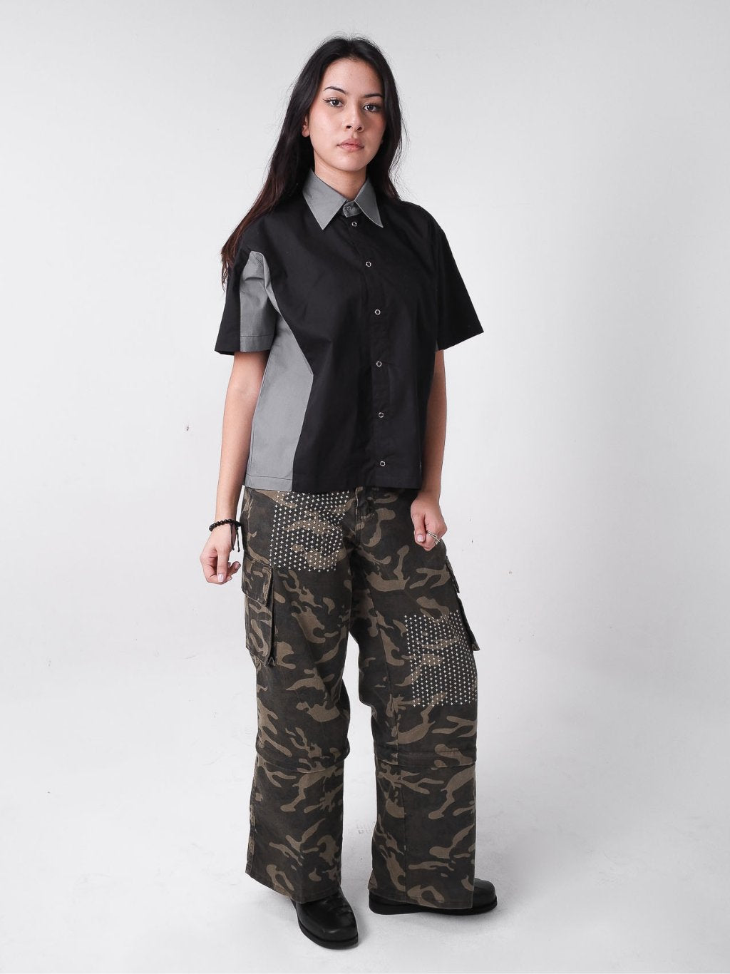 Holiday Shirt - Black/Charcoal
