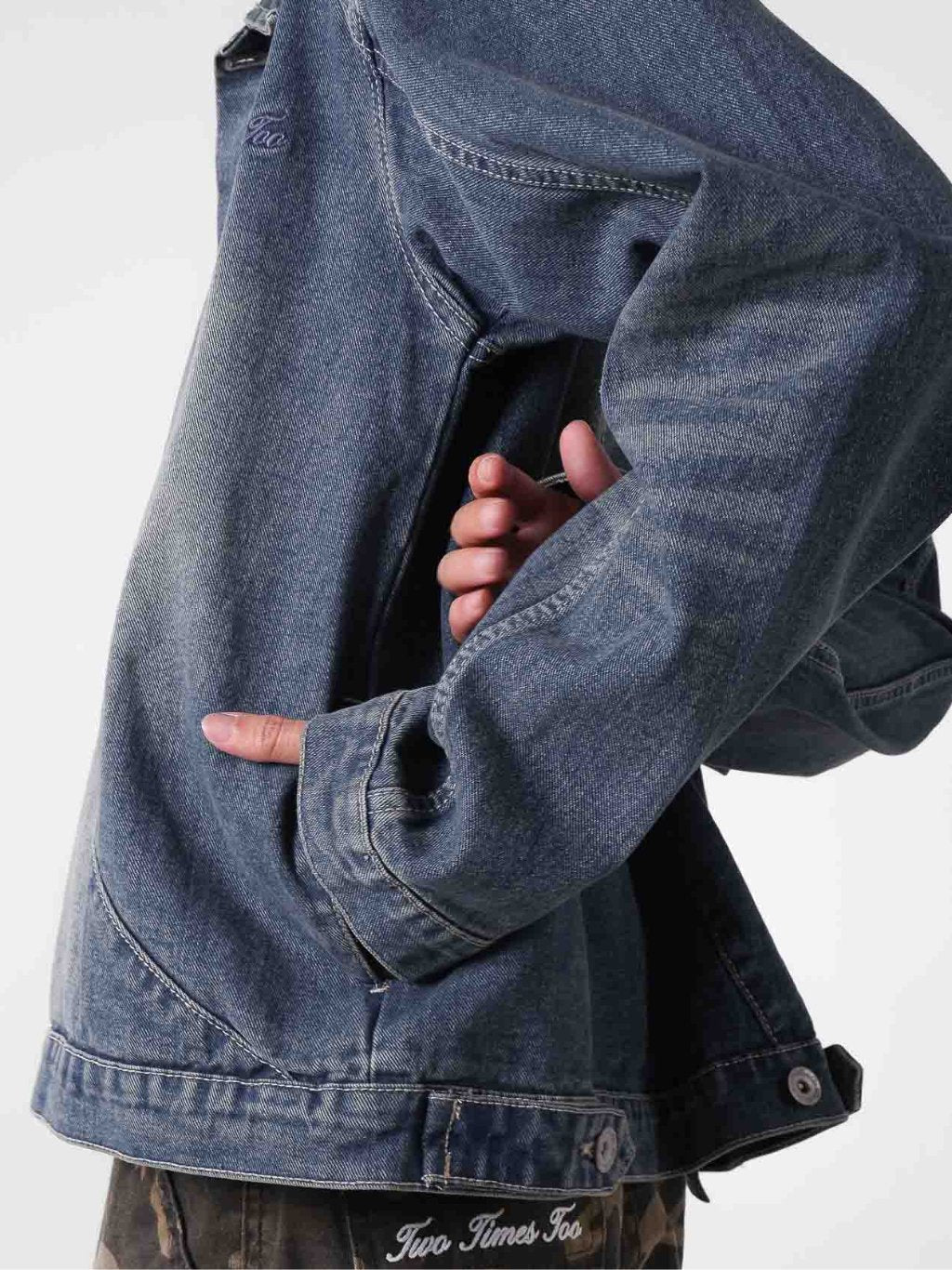 Arc Denim Jacket - Vintage Blue