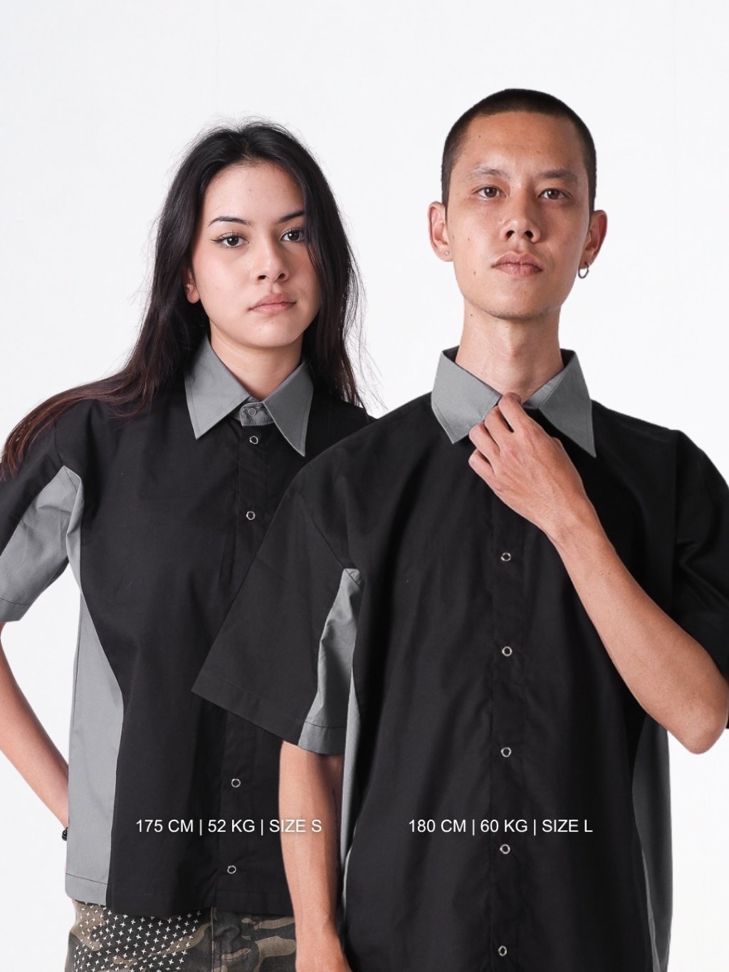 Holiday Shirt - Black/Charcoal