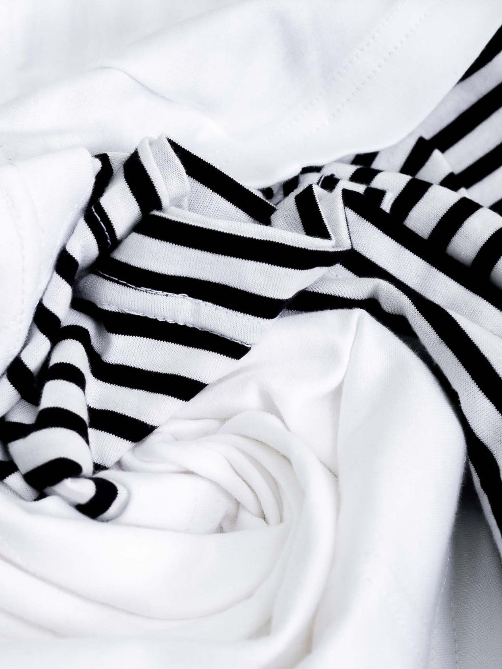 Double Layered Stripe Tee