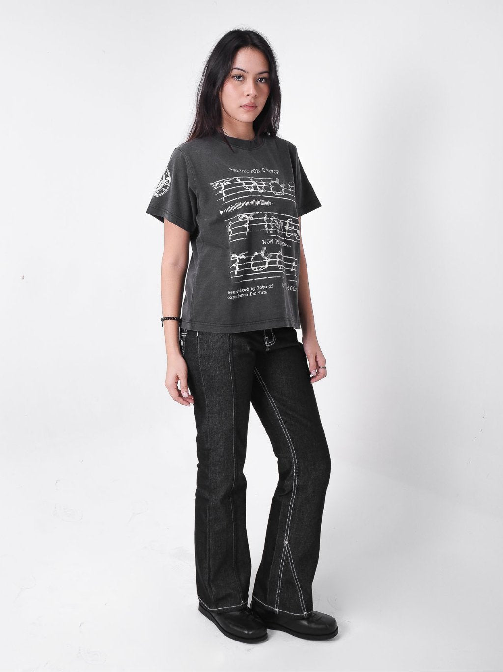 Waltz For Two Tee - Black