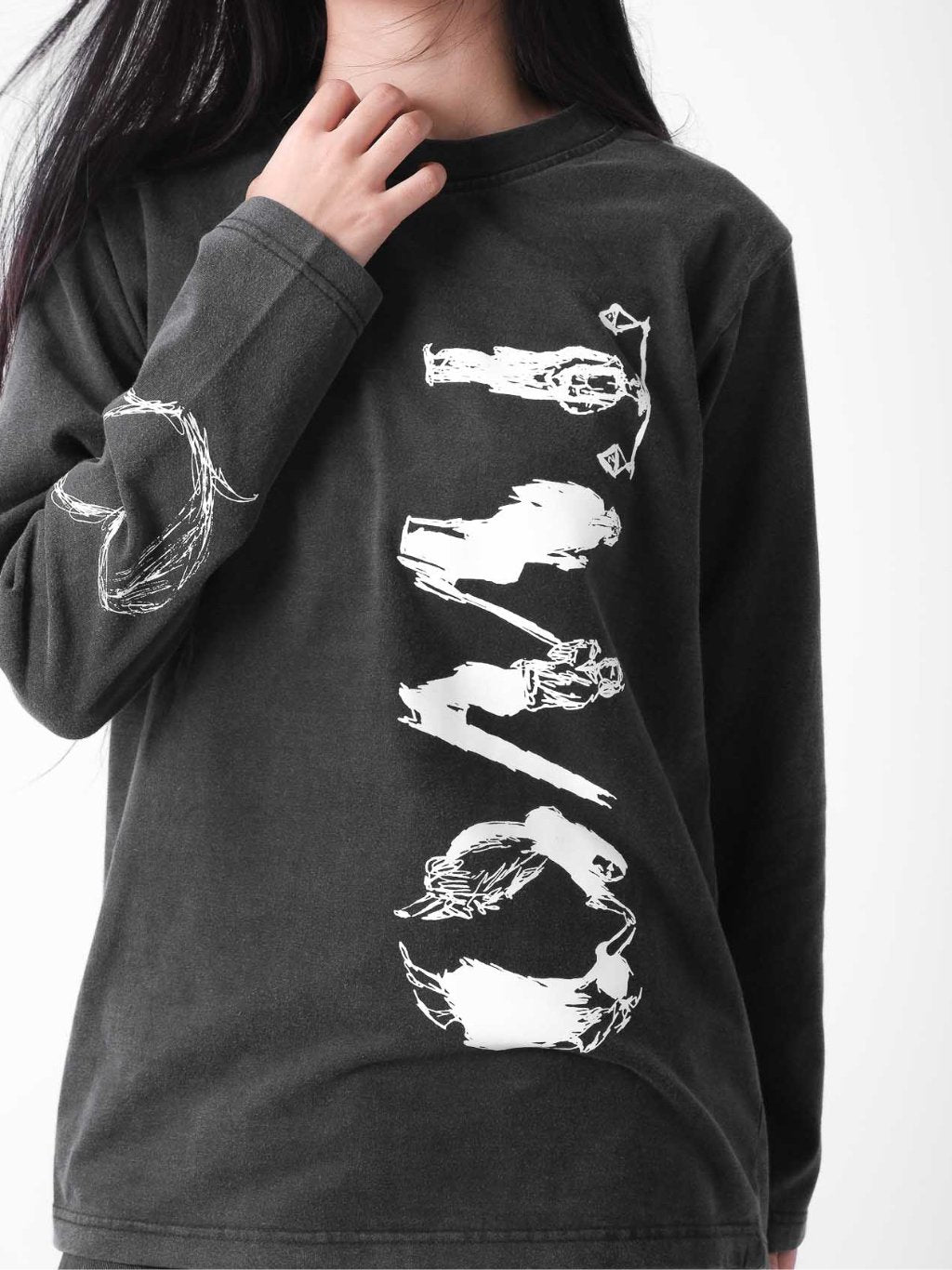 Erode Longsleeve - Washed Black