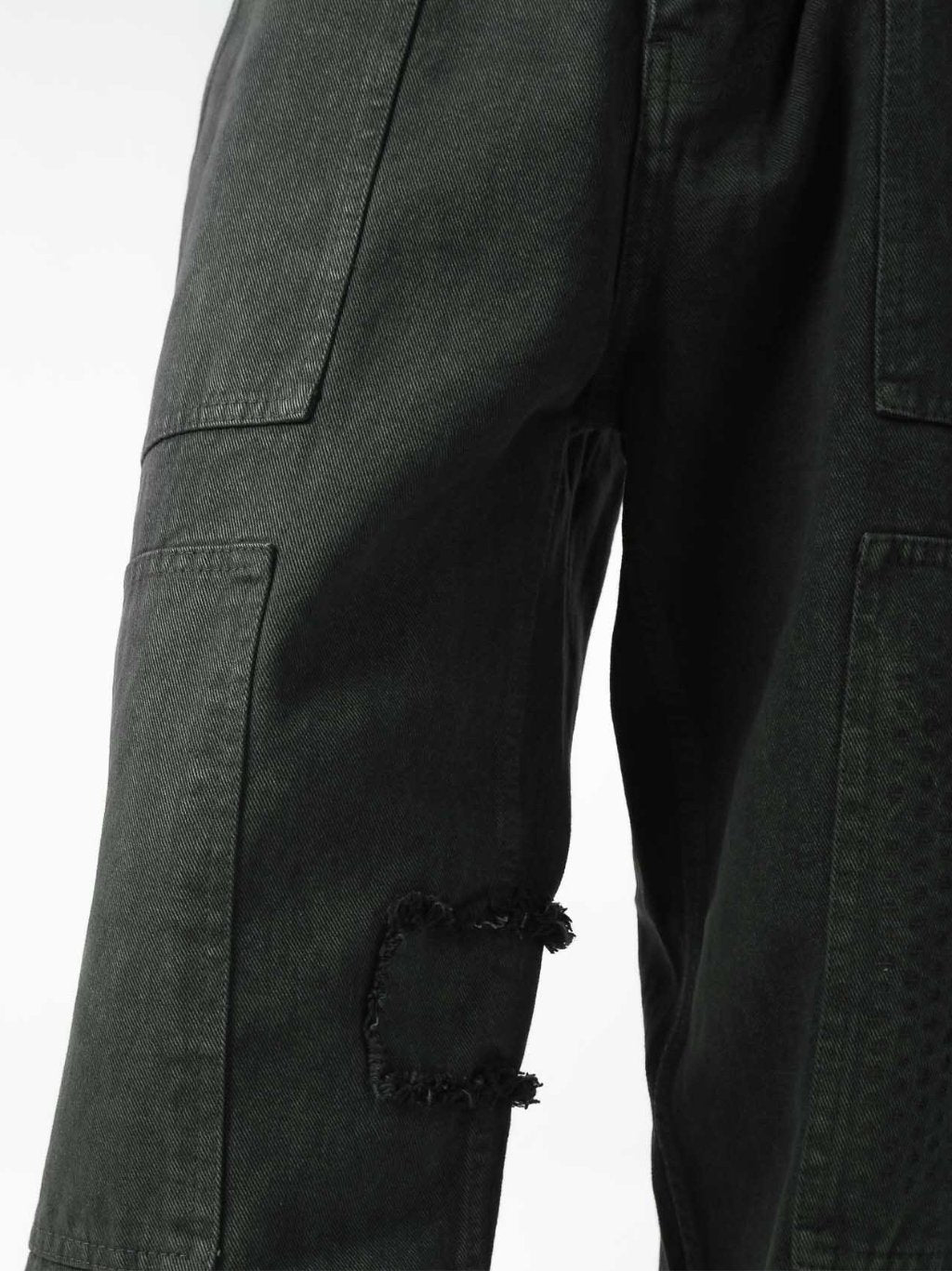 Fieldwork Fatigue Denim Pants - Dark Green