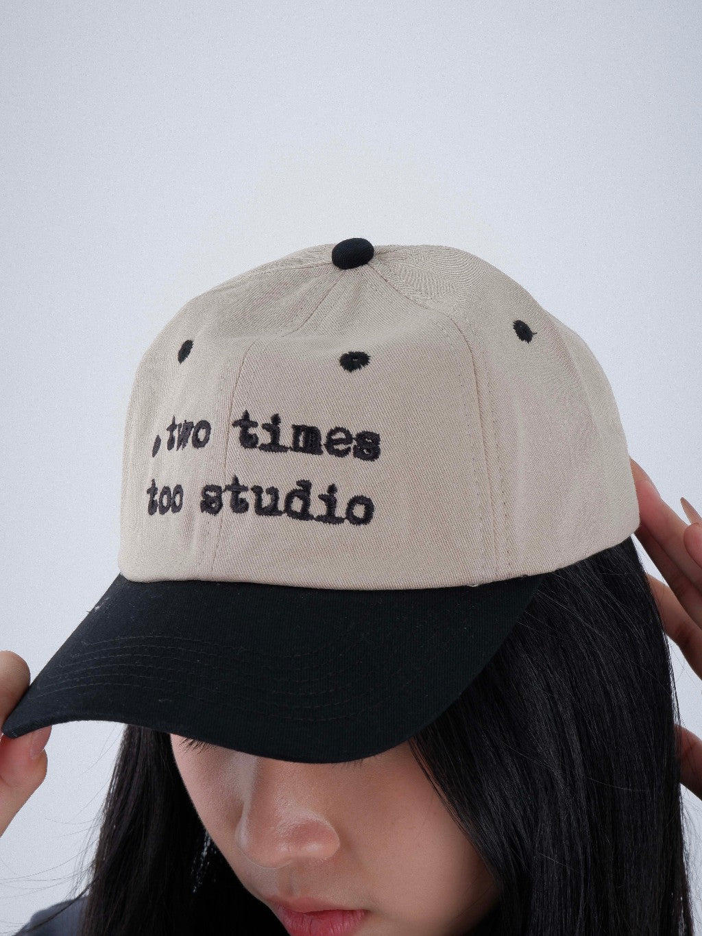 Logo Cap - Black/Cream