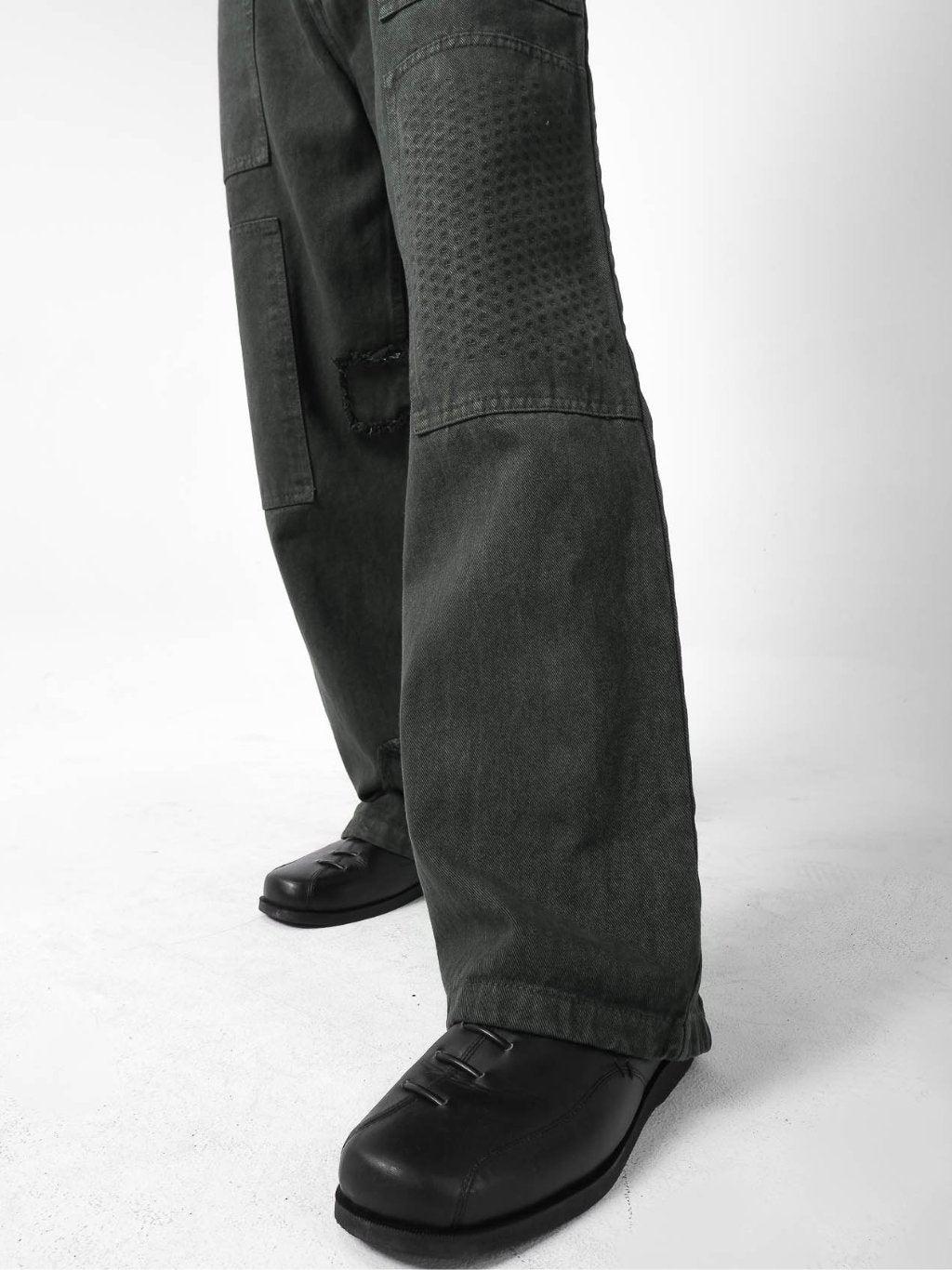Fieldwork Fatigue Denim Pants - Dark Green