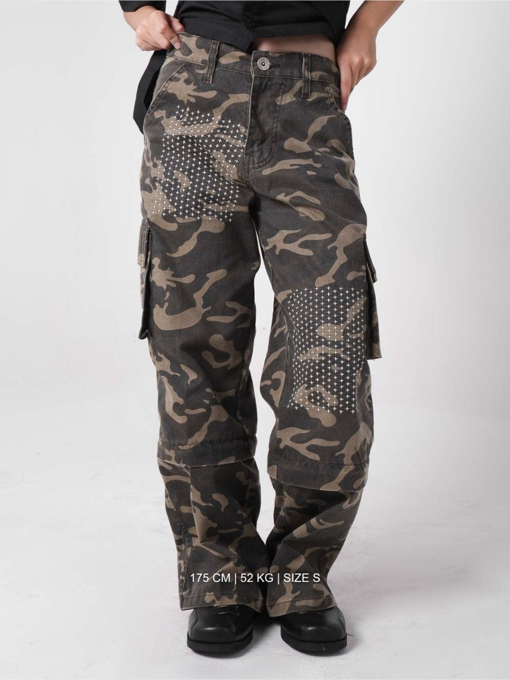 Capri Camo Cargo Pants