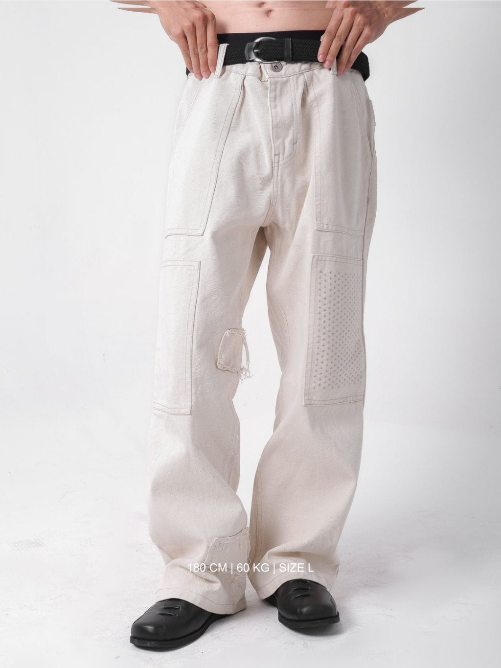 Fieldwork Fatigue Denim Pants - Khaki