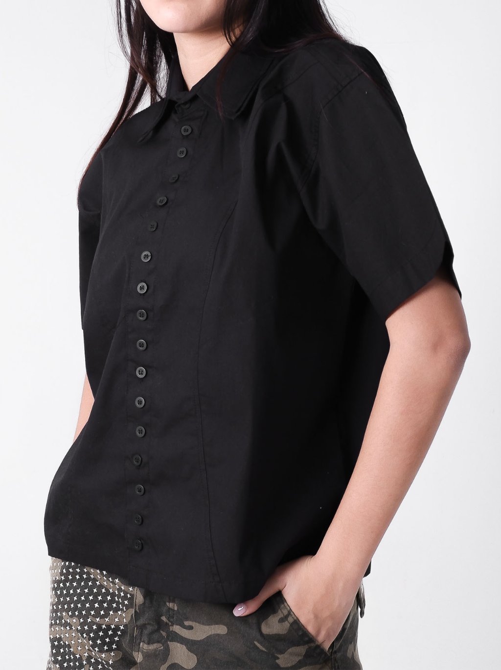 Form Shirt - Jet Black