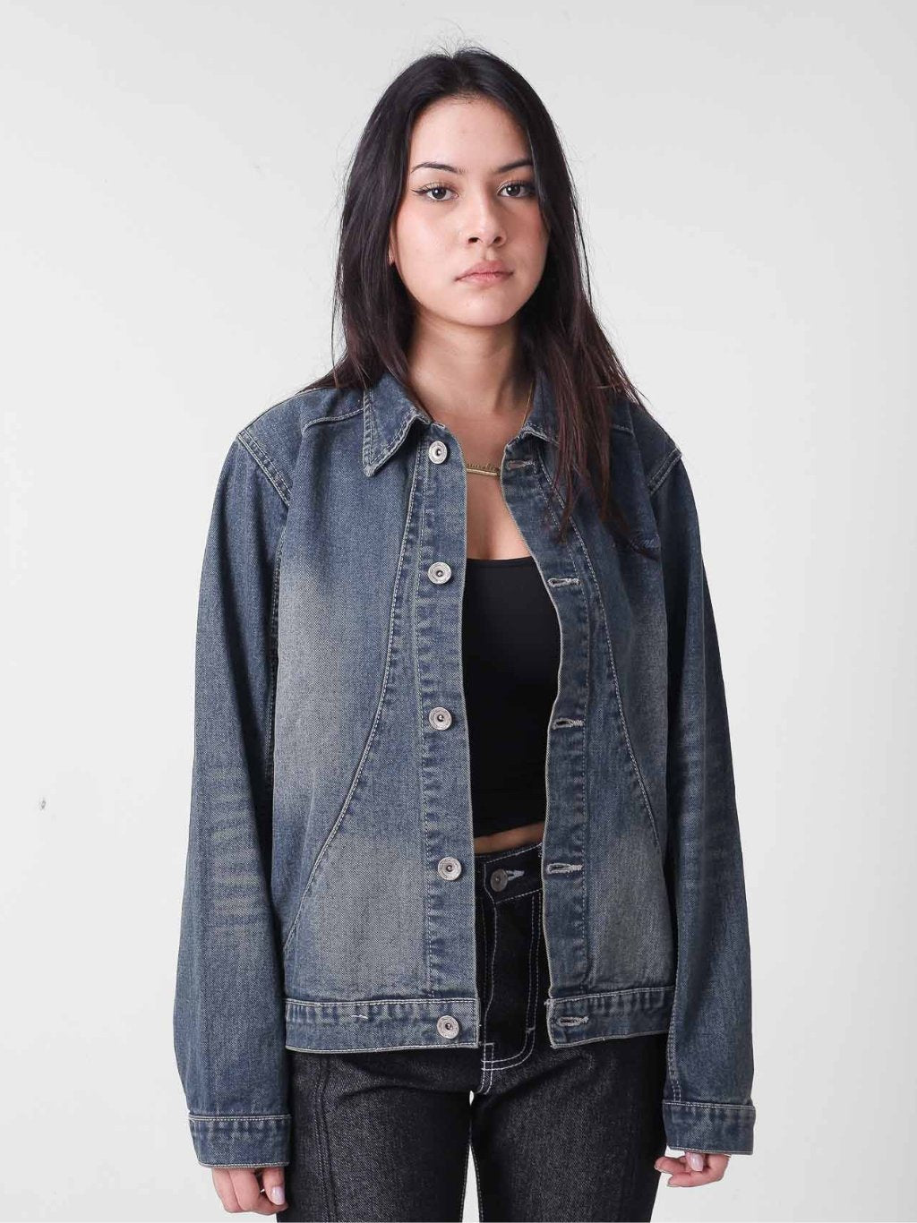 Arc Denim Jacket - Vintage Blue