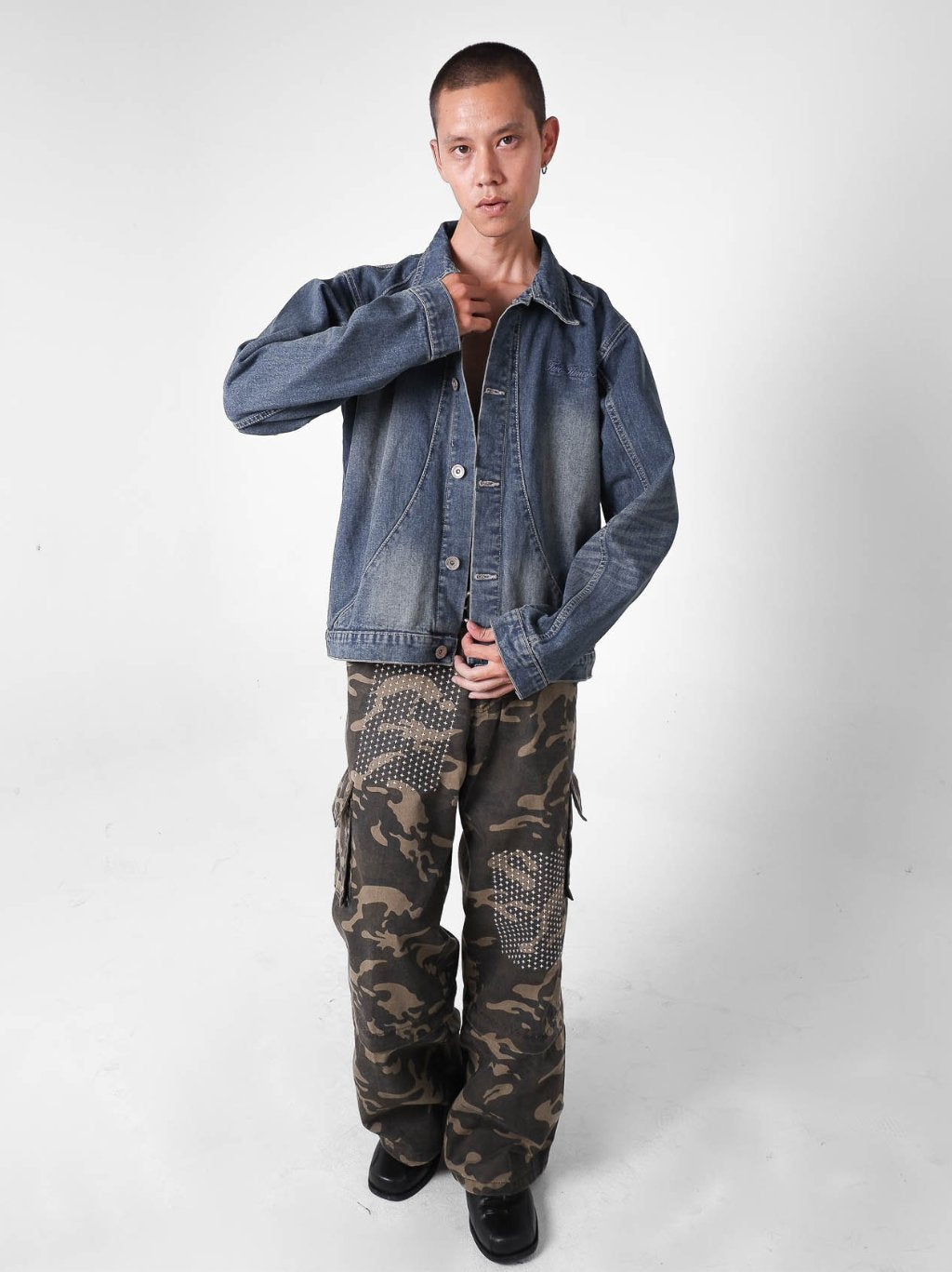 Arc Denim Jacket - Vintage Blue