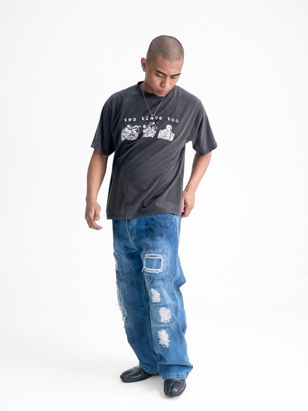 War tee Shortsleeve - Vintage Black