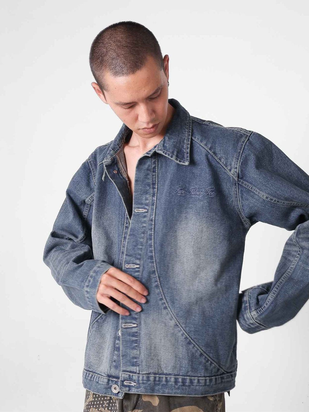 Arc Denim Jacket - Vintage Blue