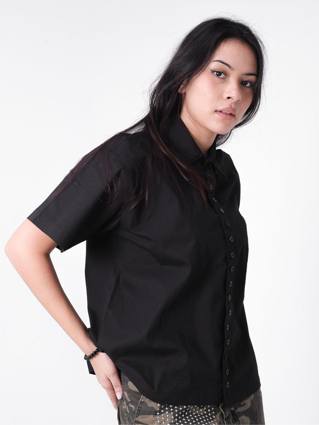 Form Shirt - Jet Black