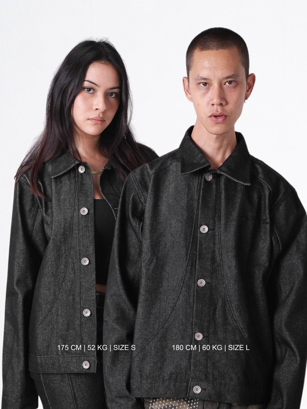 Arc Denim Jacket - Raw Black