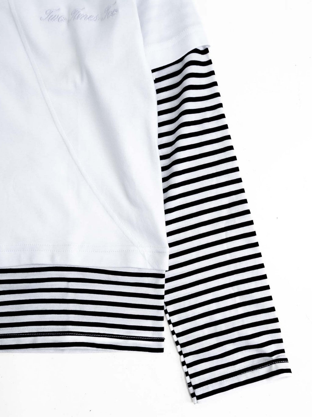 Double Layered Stripe Tee