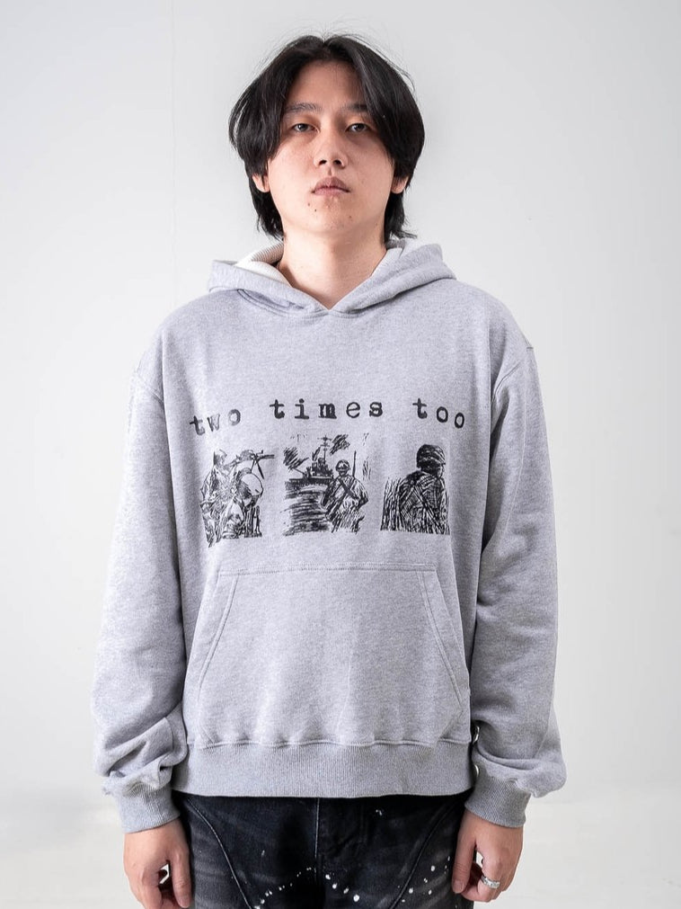 War Hoodie - Light Grey