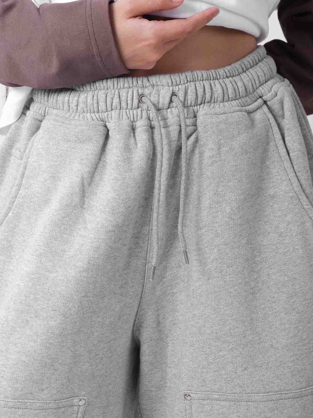 Double Knee Sweatpants Capri
