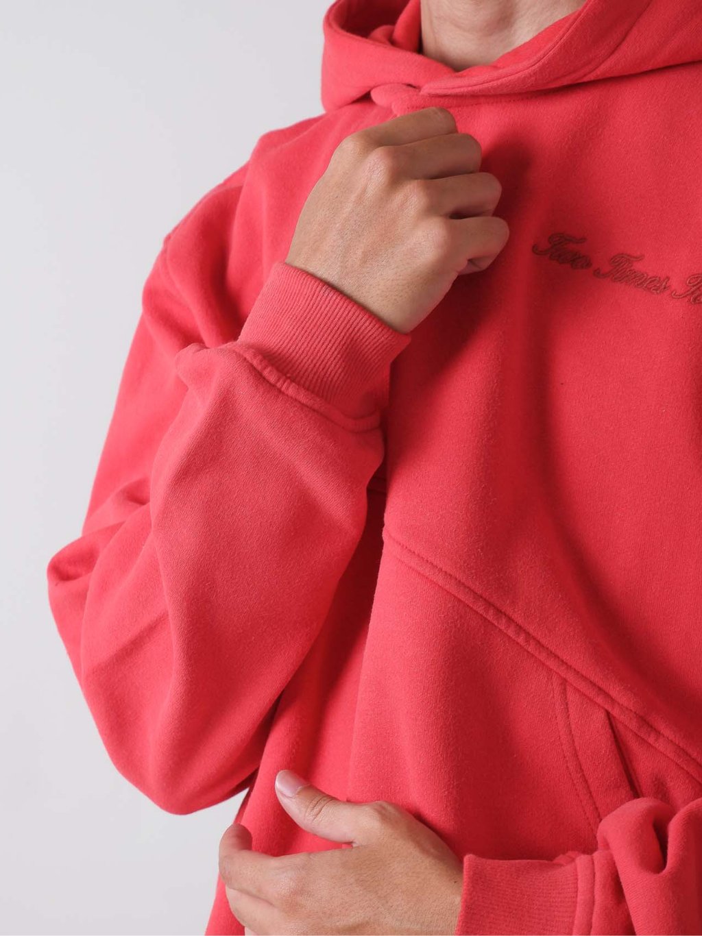 Rift Hoodie Washed - Red