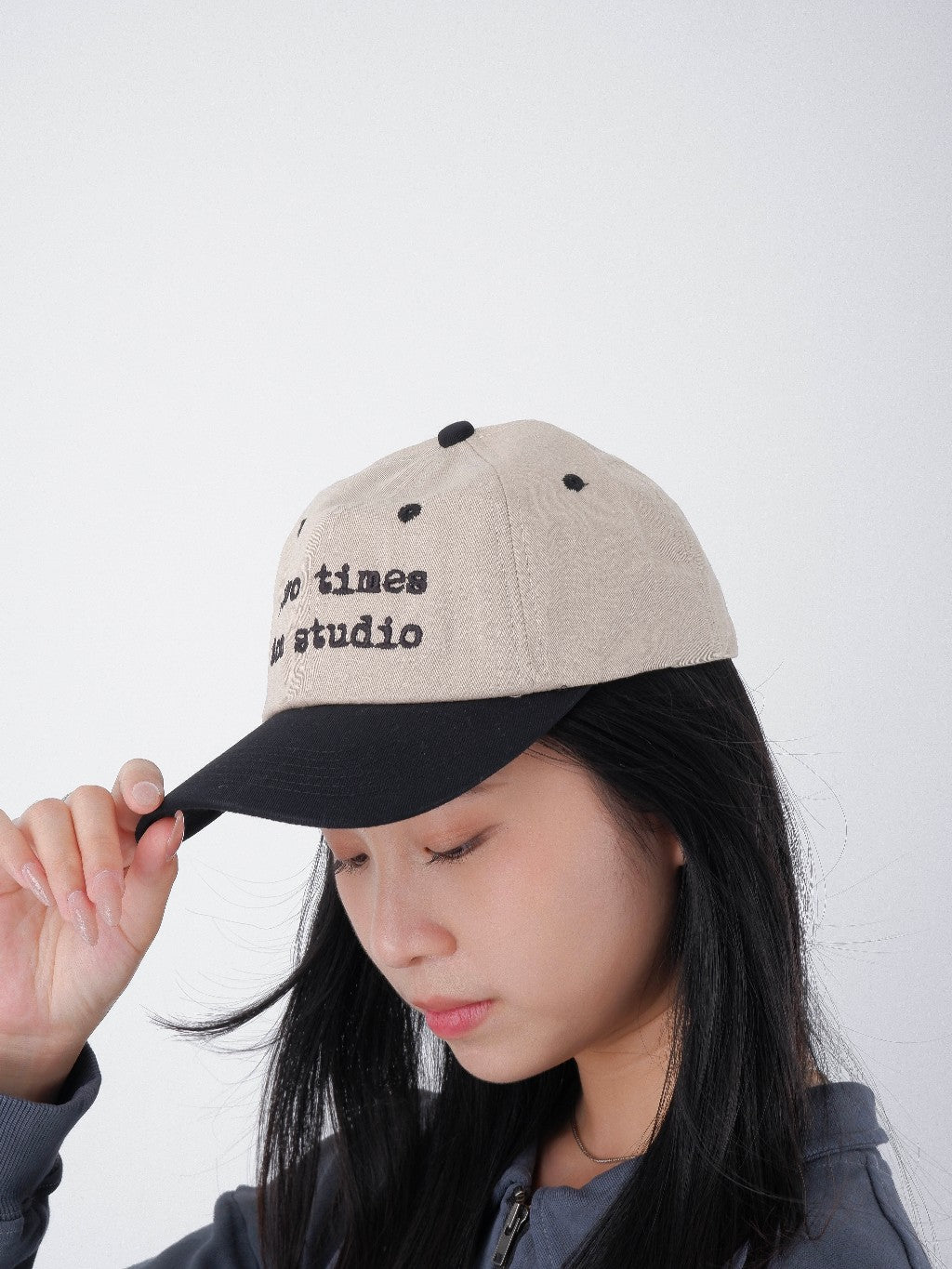 Logo Cap - Black/Cream