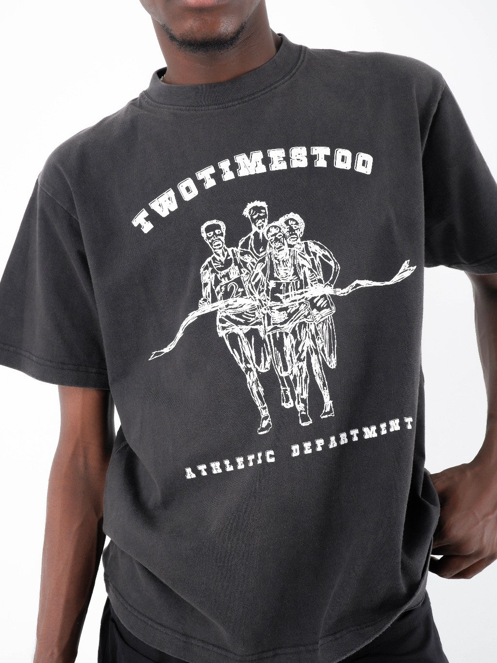 Marathon Tee - Aged Black