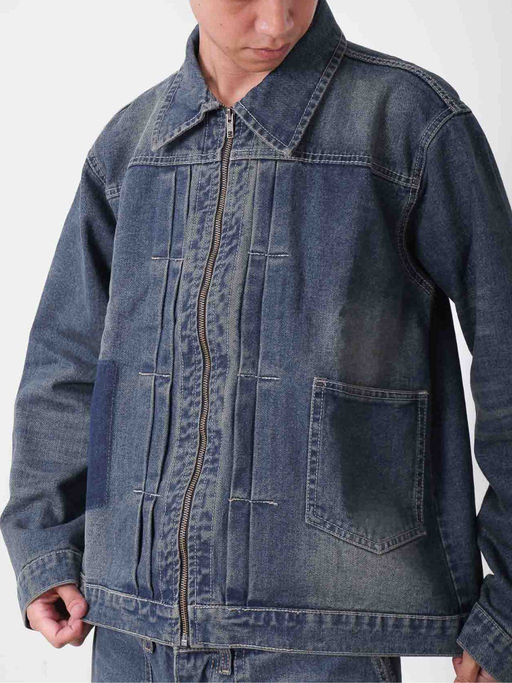 Ghost Type 2 Denim Jacket - Vintage Blue