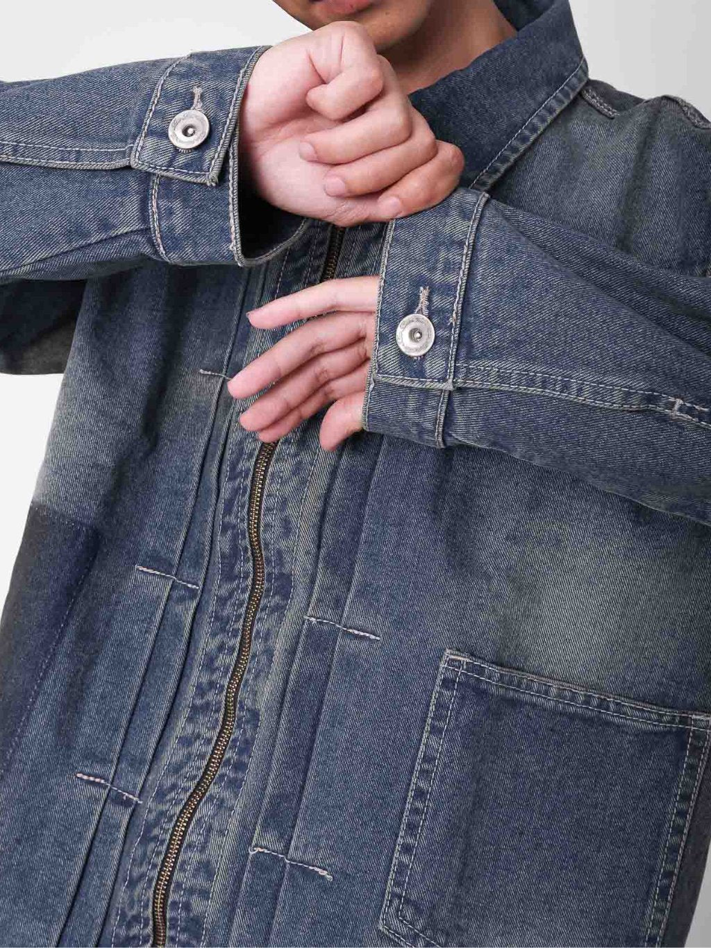 Ghost Type 2 Denim Jacket - Vintage Blue