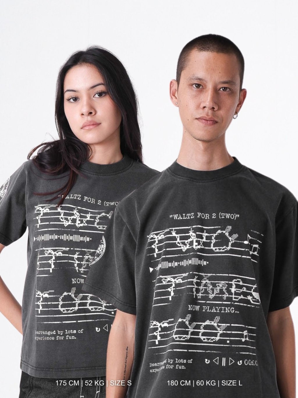 Waltz For Two Tee - Black