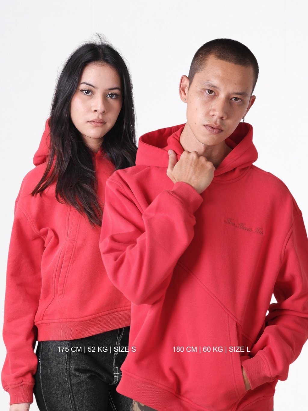 Rift Hoodie Washed - Red