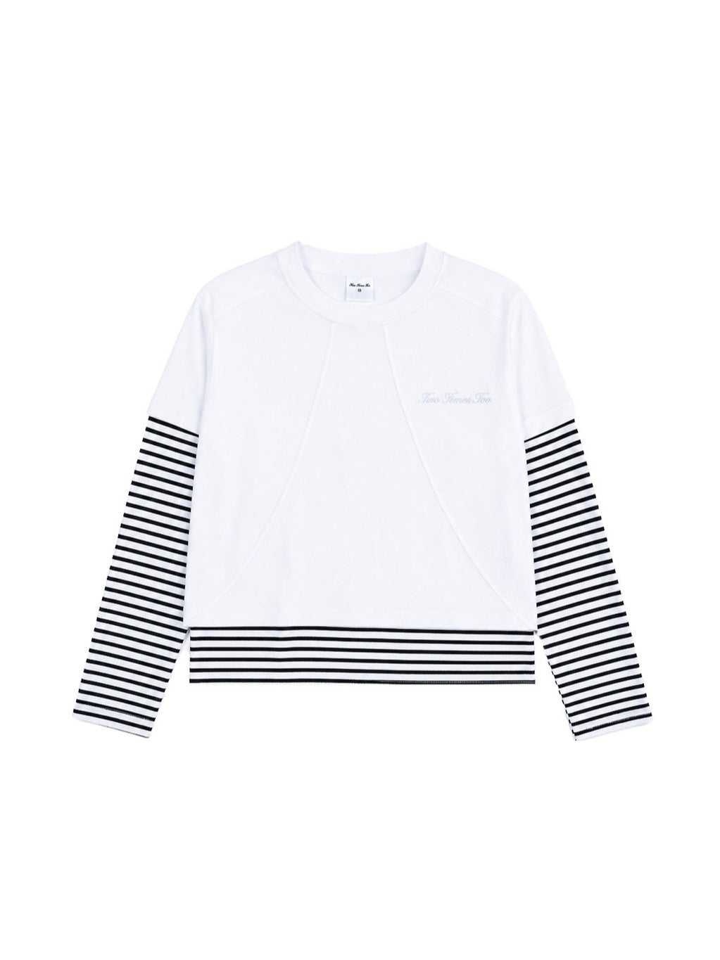Double Layered Stripe Tee